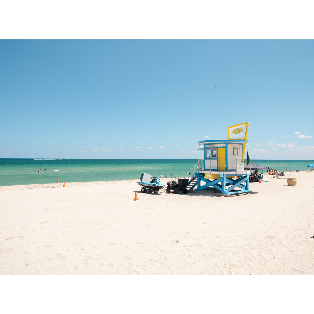 Retro Lifeguard Stand | Miami Beach