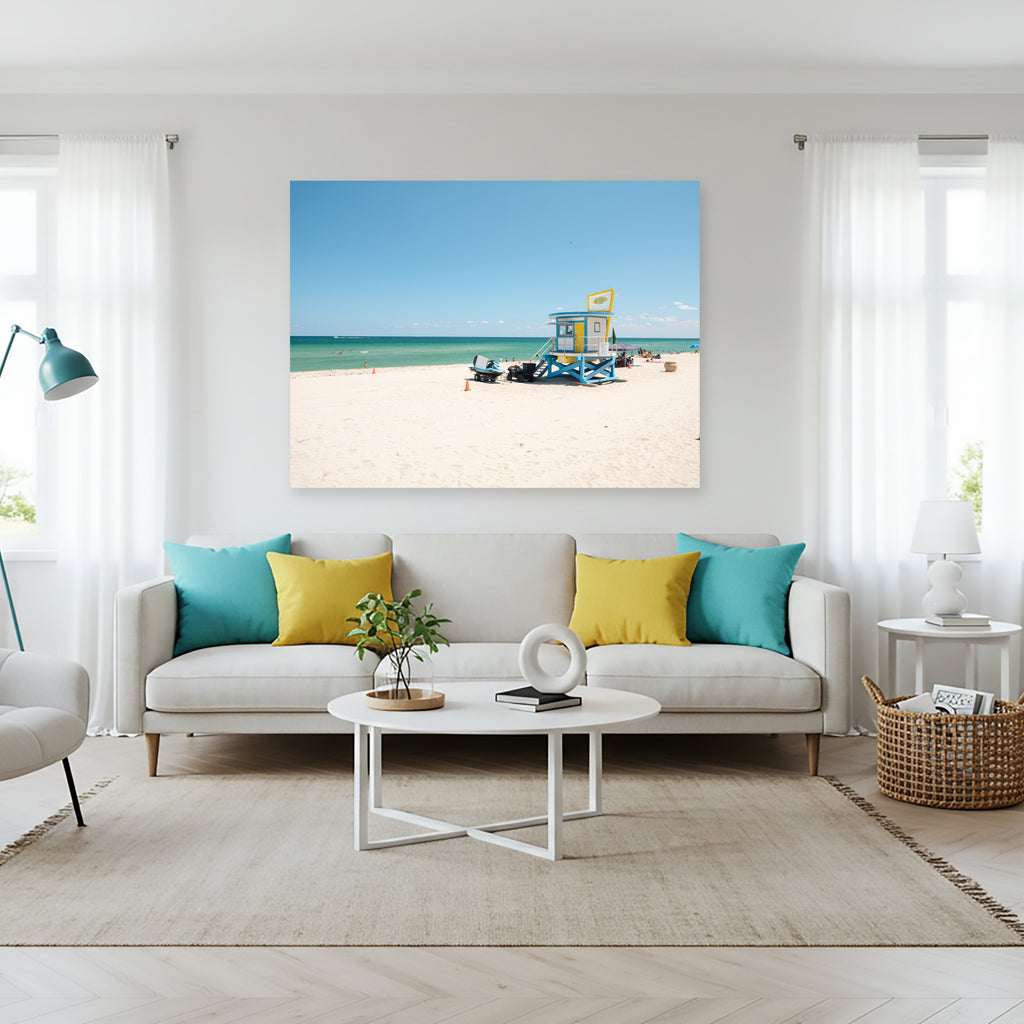 Retro Lifeguard Stand | Miami Beach