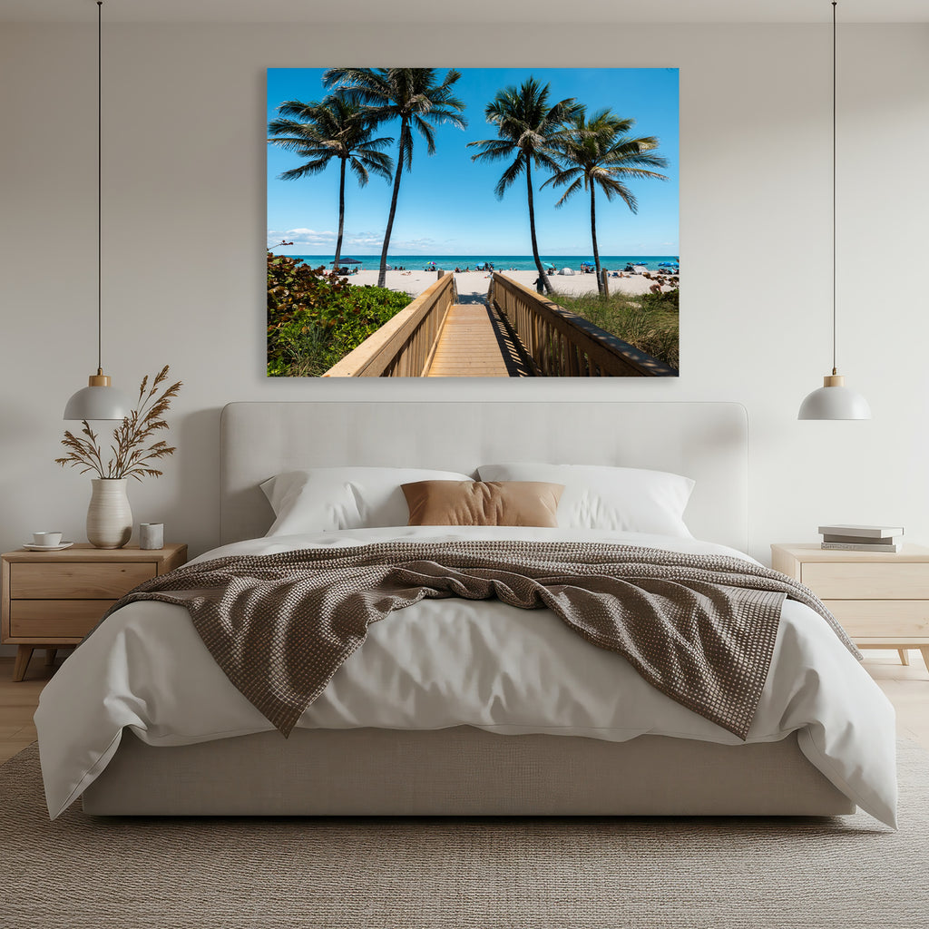 Entrance to the Beach | Miami Beach