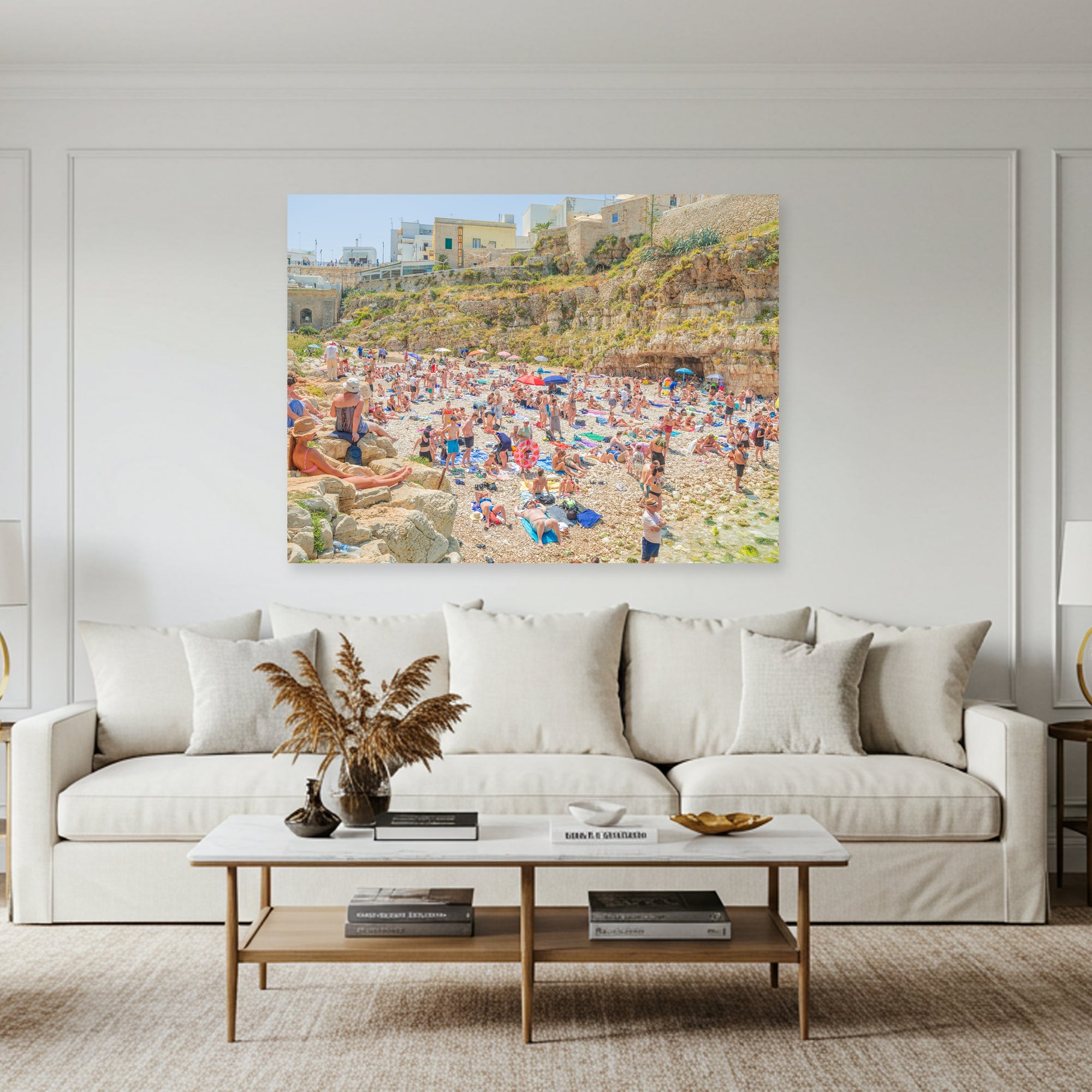 Enjoying the Beach in Polignano a Mare | Puglia